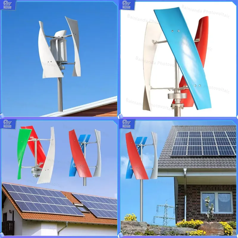 Renewable Energy Kit - 5KW Hybrid Solar Wind Turbine Generator