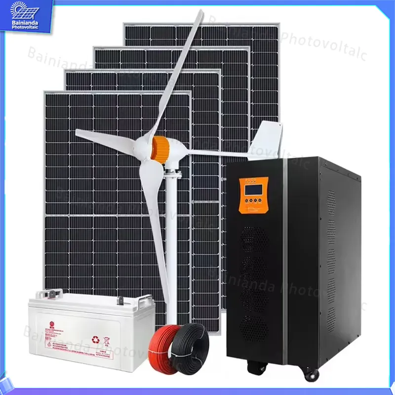 3KW 5KW 8KW Hybrid Wind Solar  - Renewable Energy Kit recension och pris