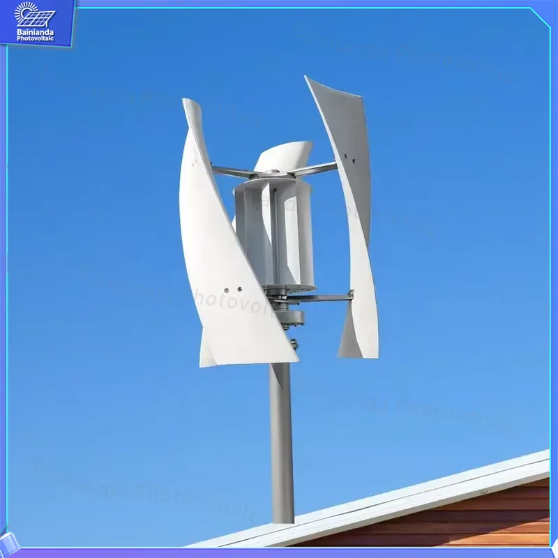 5KW Hybrid Solar Wind Turbine  - Renewable Energy Kit recension och pris