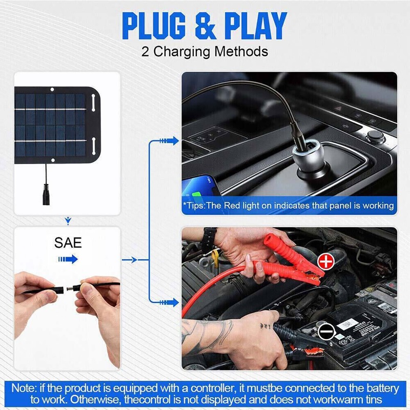 12V Solar Panel Kit IP65 Water - Renewable Energy Kits recension och pris