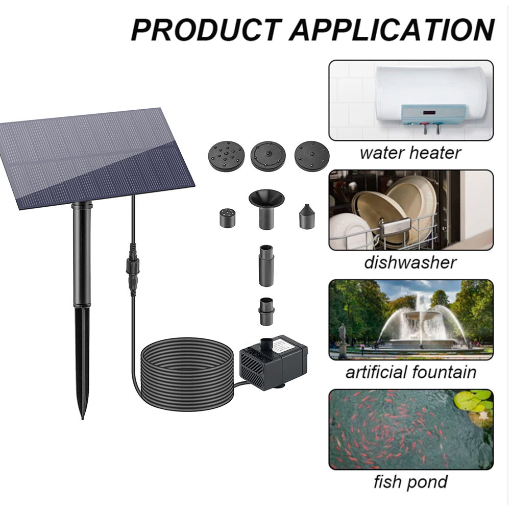 5W 5V Water Fountain Garden De - Renewable Energy Kits recension och pris