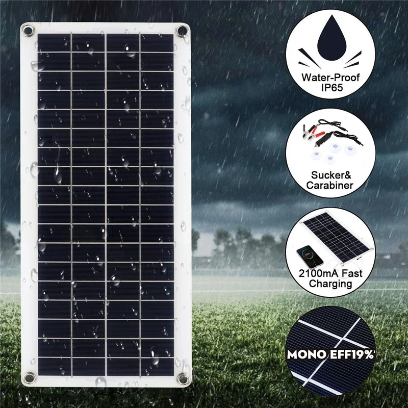 20W-1000W Solar Panel 12V Sola - Renewable Energy Kits recension och pris