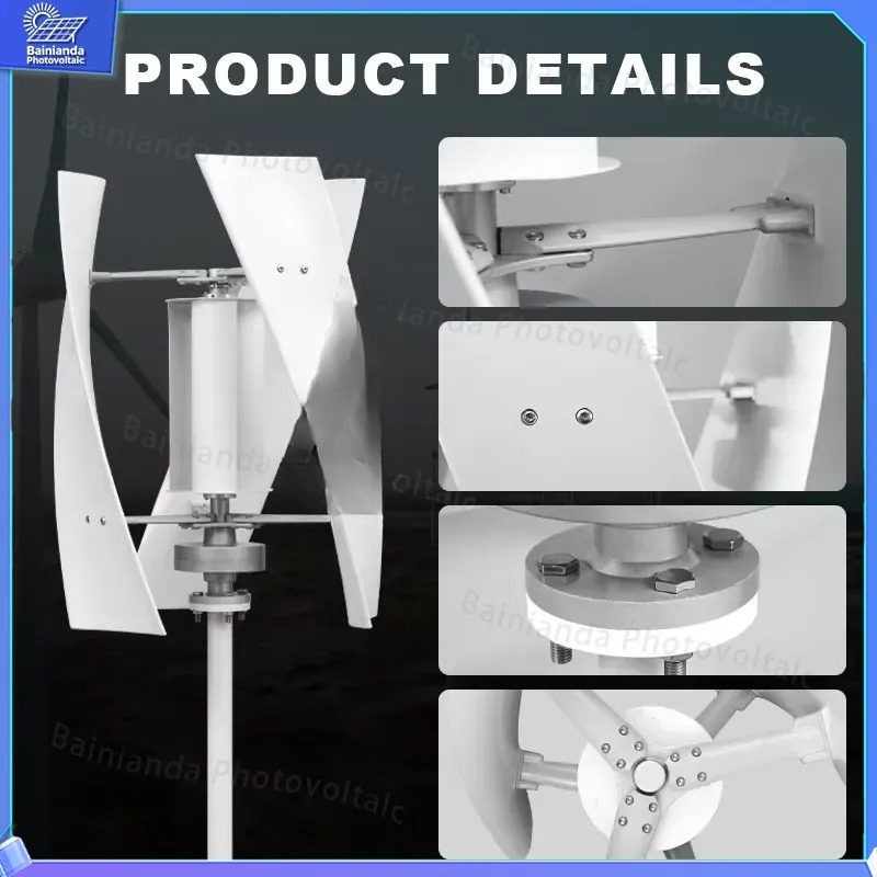 Vertical Wind Turbine Generato - Renewable Energy Kit recension och pris